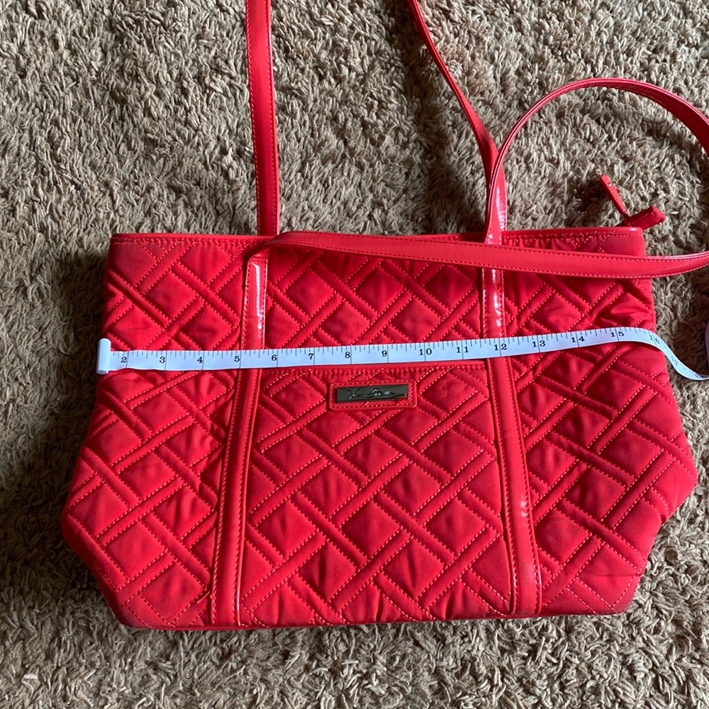 Vera Bradley red/orange tote purse
